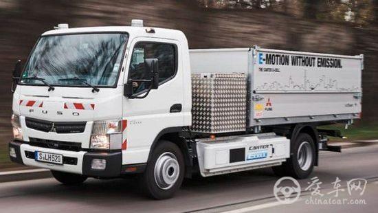 戴姆勒测试Fuso E-Cell纯电动卡车 1小时充满电